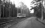 BVB Ost-Berlin__Die Grünauer Ufer-Bahn, Linie 86 nach Alt-Schmöckwitz.__28-01-1978