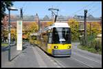 Tram Der BVG Vor Dem S-Bahnhof Hackescher-Markt 22.09.07