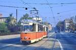 Berlin 223 003 + 269 017, Köpenick Bahnhofstraße, 10.10.1991.
