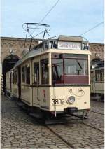 Der Wagen 3802 wird, wie alle anderen Fahrzeuge auch, durch den DVN hervorragend gepflegt.