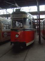 218 001-2 wurde vom DVN vor dem Schrottplatz gerettet und im Betriebshof Niederschnhausen untergestellt.