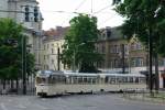 Am Morgen des 20.05.07 war der REKO-Dreiwagenzug am Ossietzkyplatz auf dem Weg zurck zum Betriebshof Niederschnhausen.