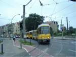 Zug 6029 rckt am 26.07.2002 um 19.50 h in den Betriebshof Niederschnhausen ein.