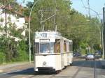 Reko-Tram in der Ehrlichstrae in Berlin-Karlshorst.