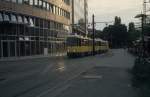 Berlin BVG SL M4 (KT4D) Mitte, Henriette-Herz-Platz im Juli 2005.