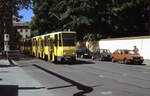 Berlin BVG SL 1E (KT4Dt 7063) Mitte, Dorotheenstraße im Mai 1998.