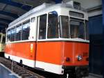 Straenbahntriebwagen der Berliner Verkehrsbetriebe in Prora, 17.06.06