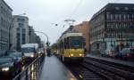 Berlin BVG SL M4 (KT4D 6021) Weißensee, Berliner Allee im März 2005.