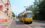 Berlin BVG SL 21 (KT4Dt 7088) Gudrunstrasse am 26. Juli 2012.