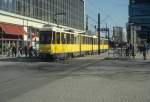 Berlin BVG SL M5 (KT4D(t)) S + U Alexanderplatz / Gontardstrasse / Fernsehturm im Mrz 2005.