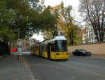 Berlin BVG SL M1 (GT6-97 1072) Dorotheenstrasse / Am Kupfergraben am 26. Oktober 2012.