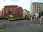 Berlin BVG SL M8 (KT4D 6066 + 6051) Rosenthaler Platz am 26.