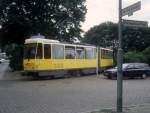 Berlin BVG SL M13 (KT4D 6013) Helsingforser Platz im Juli 2005.