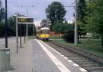 Berlin BVG SL 18 (KT4D 6094) Hellersdorf, Risaer Strasse im Juli 2005.