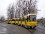 KT4D mod - BVG Wagen 6029 als Linie 67 am 22.11.13 an der Endhaltestelle S Schöneweide/Sterndamm