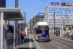 Berlin BVG SL M2 (Bombardier-GT6 99ZR 2043) Karl-Liebknecht-Strasse / Memhardstrasse am 25.