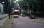 Berlin BVG SL 62 (GT6) Köpenick, Ekhofstrasse im Juli 2005.