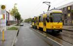 Berlin BVG SL 61 (KT4D 6159) Adlershof, Karl-Ziegler-Strasse am 16.