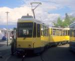 Berlin BVG SL 2 Pasedagplatz im Juli 2004.