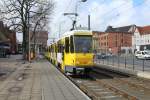 Berlin BVG SL 67 (KT4D 6132) Niederschöneweide, Michael-Brückner-Strasse / S-Bf Schöneweide am 1.