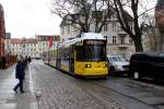 Berlin BVG SL 62 (AEG GT6N-U 1515) Köpenick, Kirchstrasse (Hst. Freiheit) am 1. April 2015.