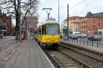 Berlin BVG SL M17 (KT4D 610x) Michael-Brückner-Strasse / S-Bf Schöneweide am 1. April 2015.