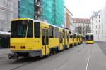 Berlin BVG SL M6 (KT4D 6117 + 6105) Mitte, Grosse Präsidentenstrasse am 19.
