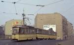 Berlin (Ost) BVB SL 46 (Sw/LEW 217 054-1) Mitte, Weidendammer Brücke / Am Weidendamm am 17.