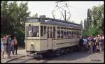 1000 Jahr Feier am 20.5.1993 in Potsdam: Oldie Tram 5274 bringt Gäste zum Hauptbahnhof!