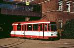 Bochum Tw 311 bei den Feierlichkeiten anlässlich der Aufgabe des alten Betriebshofes, 18.09.2005.