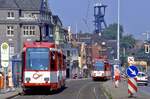 Bochum 331, Wattenscheid Friedrich Ebert Straße, 06.07.1989.