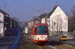 Bogestra 321, Gelsenkirchen Schalke, Berliner Brücke, 19.02.1991.