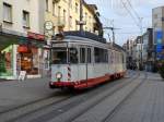 Schleifwagen der BOGESTRA, hier in der Wittener Fugngerzone zu sehen. Witten, 20.11.2010.