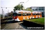 SWB TW 237 in der Wendeschleife Bonn Beuel der Linie 62 - 1991