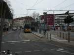 TW9470 am 15.02.2009 an der Haltestelle Konrad-Adenauer-Platz (B Straenbahn) aufgenommen.