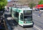 Straenbahn Linie 61 der SWB am Hbf-Bonn - 08.04.2011