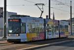 Straenbahn 9461 der Stadtwerke Bonn auf der Kennedybrcke - 14.11.2012