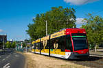 Braunschweig 

BSVG Solaris Tramino 1463 als Linie 5 am Europaplatz, 03.07.2019 