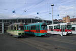 Am 04.10.2008 gab es in Braunschweig einen verkehrshistorischen Tag. Neben zahlreichen Bussen aus ganz Deutschland stand die Straßenbahn im Mittelpunkt. 
Mit den Triebwagen 15, 41 und 8151 waren die ersten Fahrzeuge der Serien von 1969, 1973 und 1981 vor dem Betriebshof ausgestellt.

