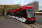 BSVG Solaris Tramino Wagen 1454 am 13.11.25 in Braunschweig Hbf