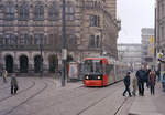 Bremen BSAG SL 3 (AEG GT8N 3024) Domsheide am 29. Dezember 2006. - Scan eines Farbnegativs. Film: Kodak GC 400-8. Kamera: Leica C2.