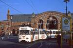 Bremen 542 + 742, Bahnhofsplatz, 24.11.1990.