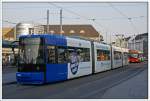 GT8N der BSAG am Bremer Hauptbahnhof. Tagesausflug nach Bremen. 11.04.2009