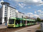 Variobahn 609 der CVAG in Chemnitz. (29.6.2014)