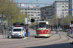 Wagen 519 am 06.05.16 am roten Turm/Chemnitz