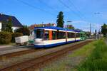 HEAG mobilo Darmstadt Alstom ST14 Wagen 0790 am 17.09.23 in Griesheim