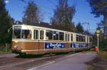 Dortmund Tw 4 in der Schleife Brackel, 18.10.1993.