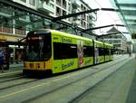 Dresden ,Strassenbahn  der DVB,aufgenommen  5.6.2012