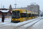 17. Dezember 2010, Dresden, Straßenbahn auf der Wilsdruffer Straße