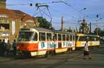 Dresden 224 513 + 222 501, Post Platz, 01.10.1996.